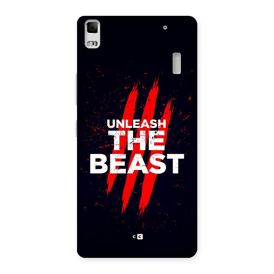 Unleash The Beast Back Case for Lenovo A7000