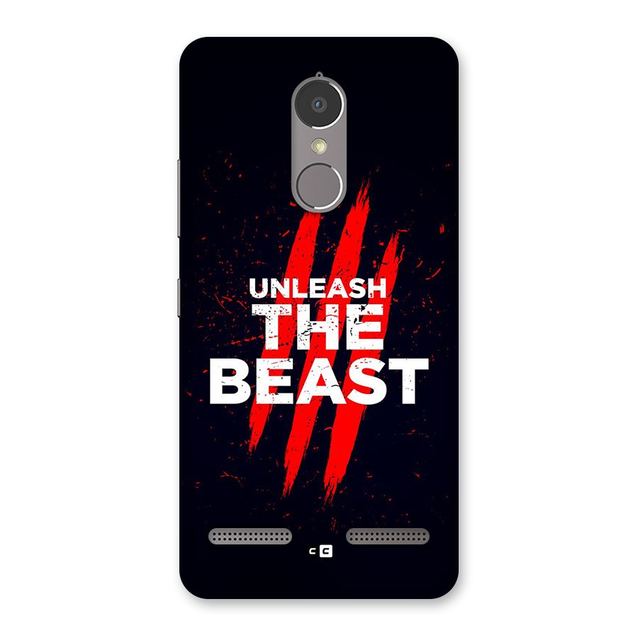 Unleash The Beast Back Case for Lenovo K6 Power