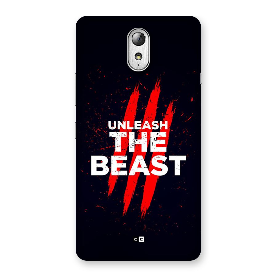 Unleash The Beast Back Case for Lenovo Vibe P1M