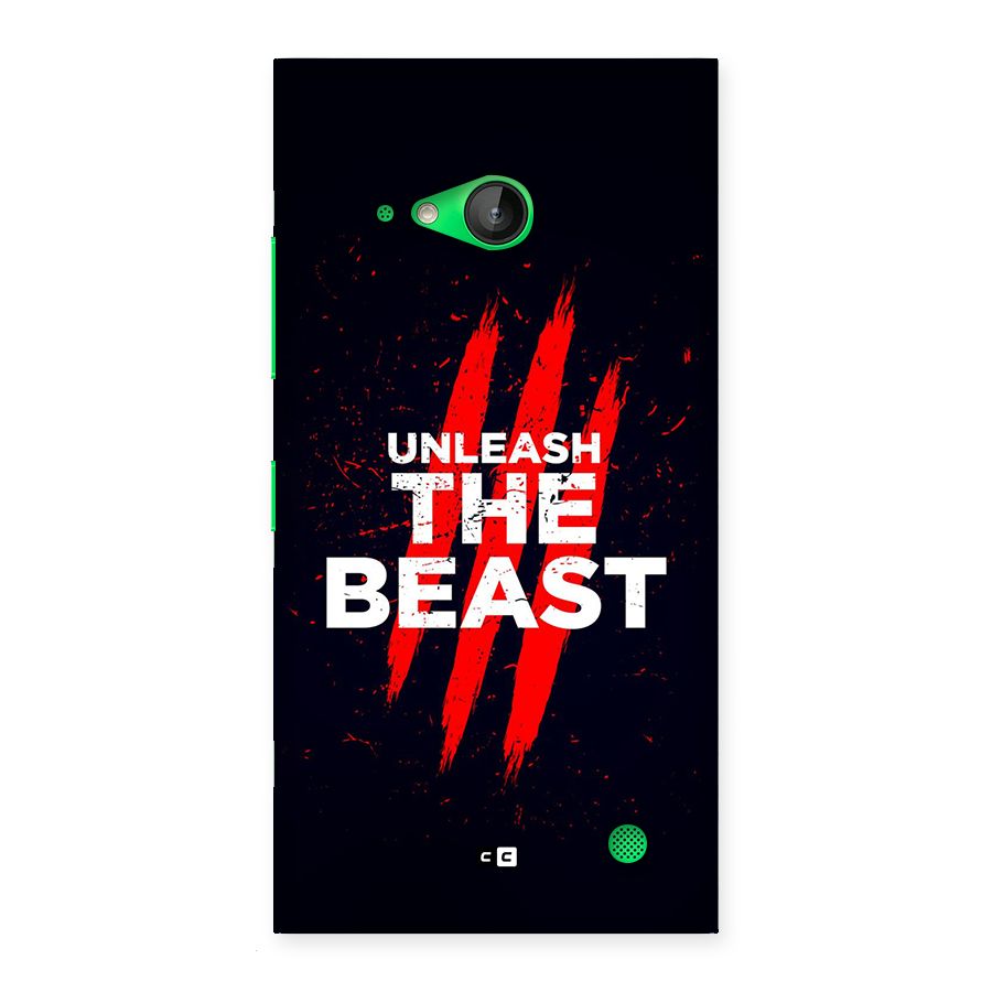 Unleash The Beast Back Case for Lumia 730