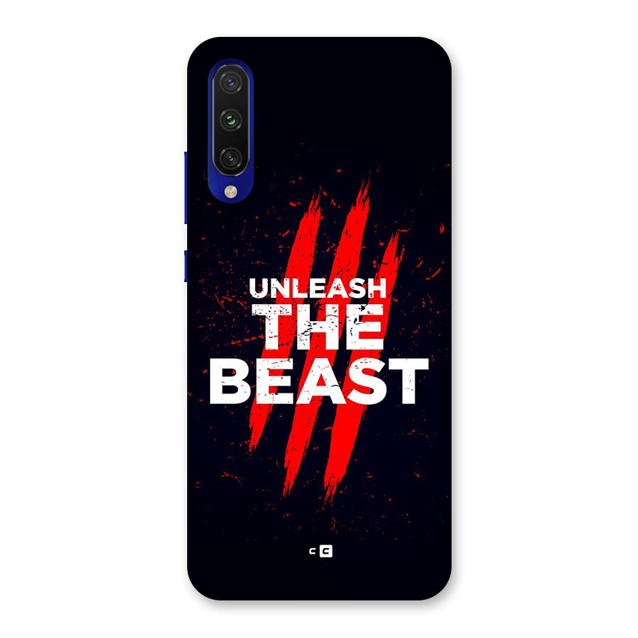Unleash The Beast Back Case for Mi A3