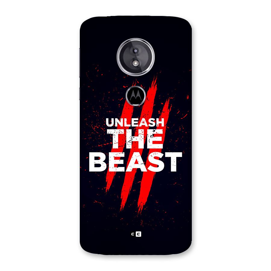 Unleash The Beast Back Case for Moto E5