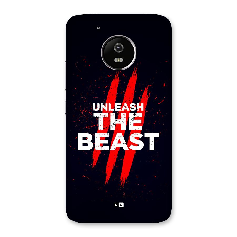 Unleash The Beast Back Case for Moto G5