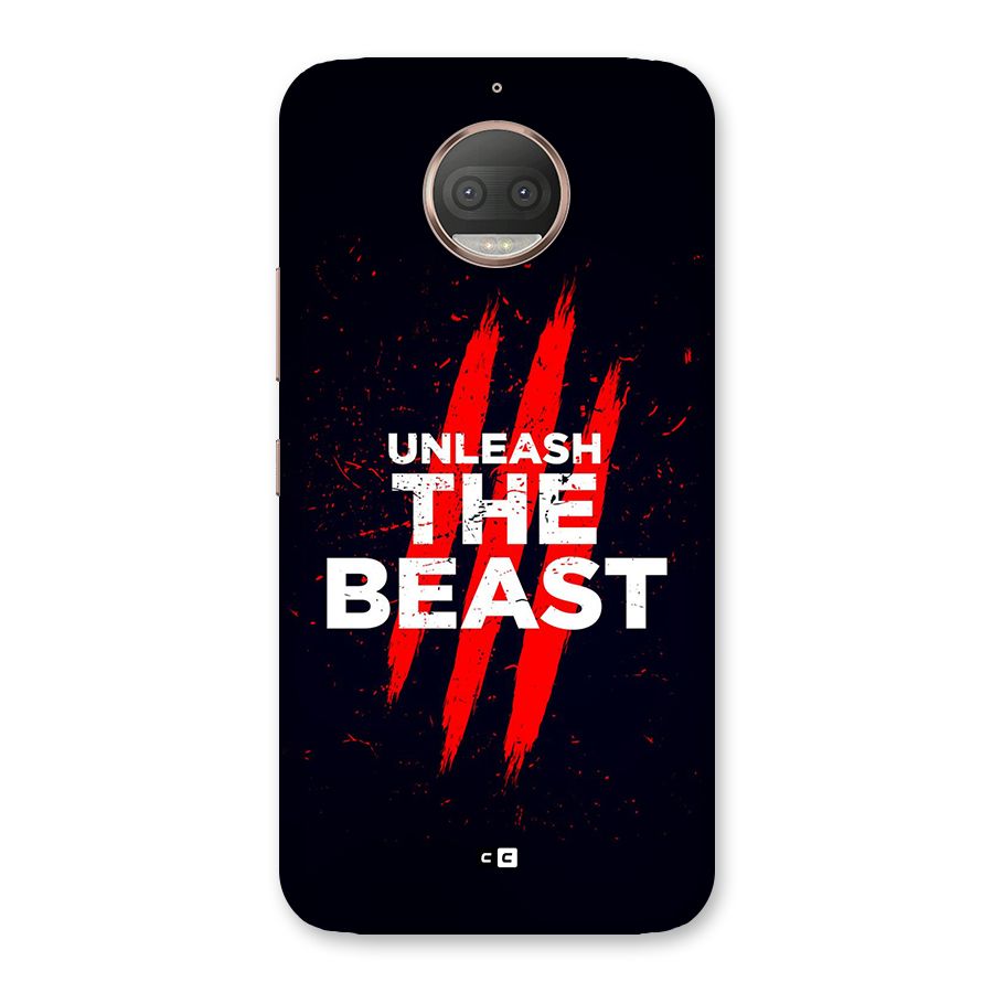 Unleash The Beast Back Case for Moto G5s Plus