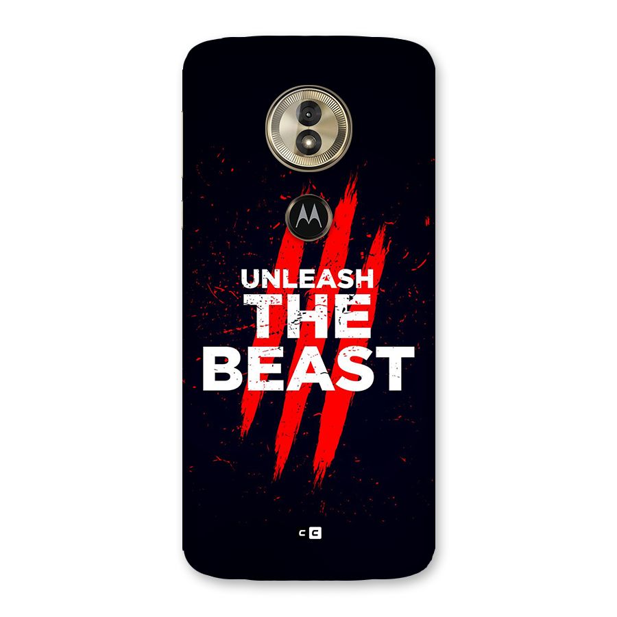Unleash The Beast Back Case for Moto G6 Play