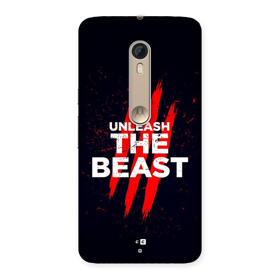 Unleash The Beast Back Case for Moto X Style