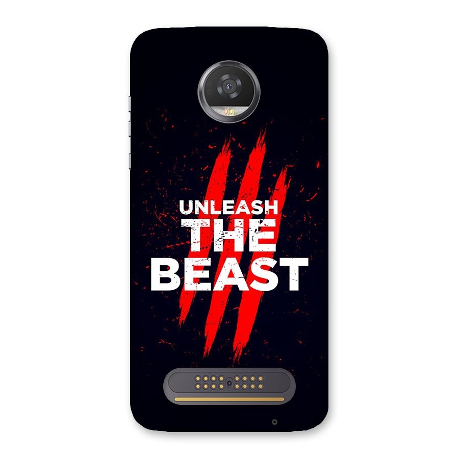 Unleash The Beast Back Case for Moto Z2 Play