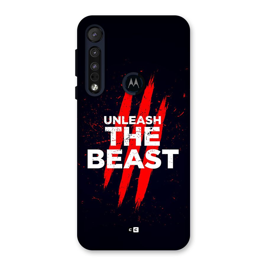 Unleash The Beast Back Case for Motorola One Macro
