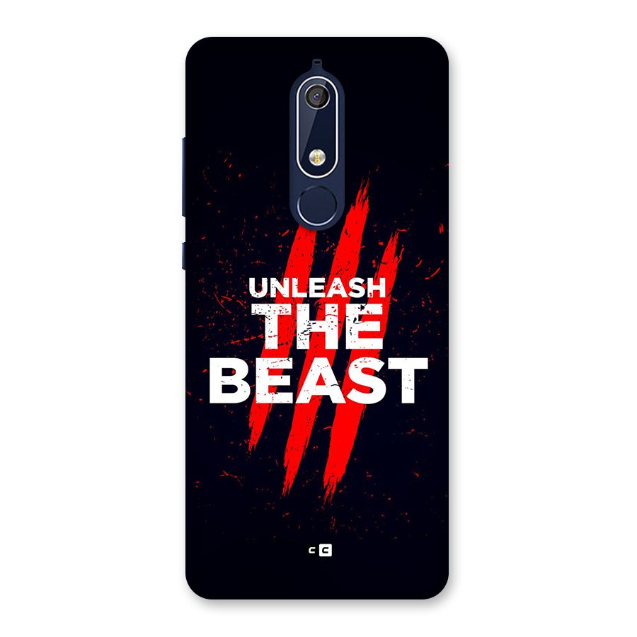 Unleash The Beast Back Case for Nokia 5.1