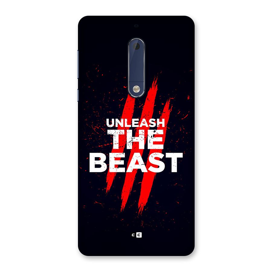 Unleash The Beast Back Case for Nokia 5