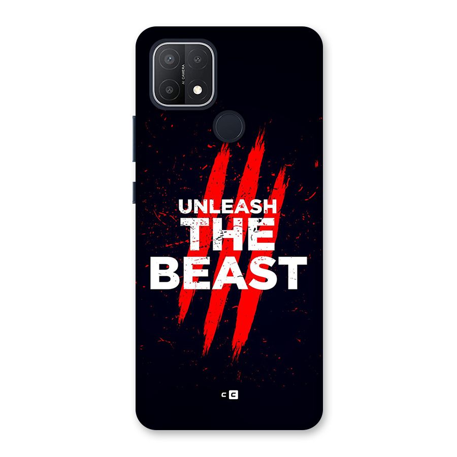 Unleash The Beast Back Case for Oppo A15