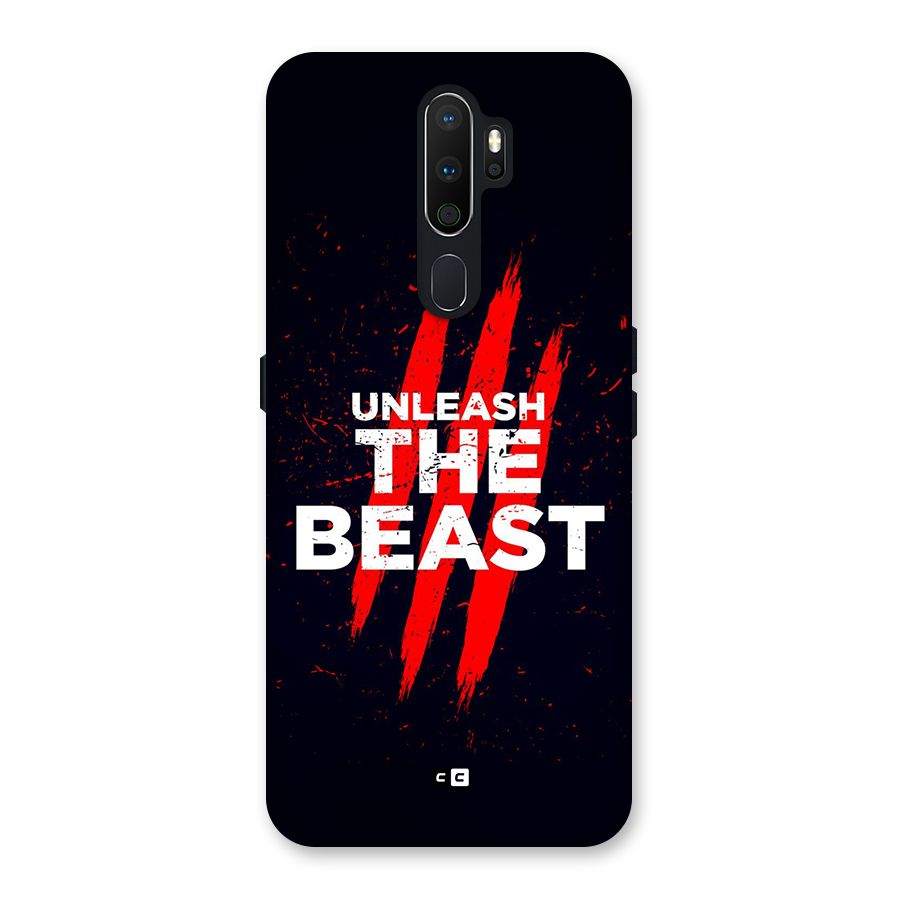 Unleash The Beast Back Case for Oppo A5 (2020)