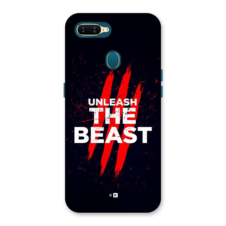 Unleash The Beast Back Case for Oppo A7