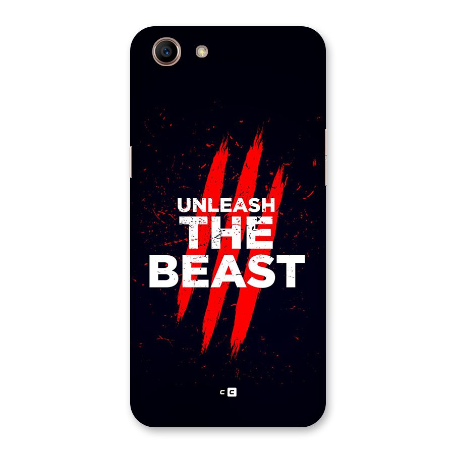 Unleash The Beast Back Case for Oppo A83 (2018)