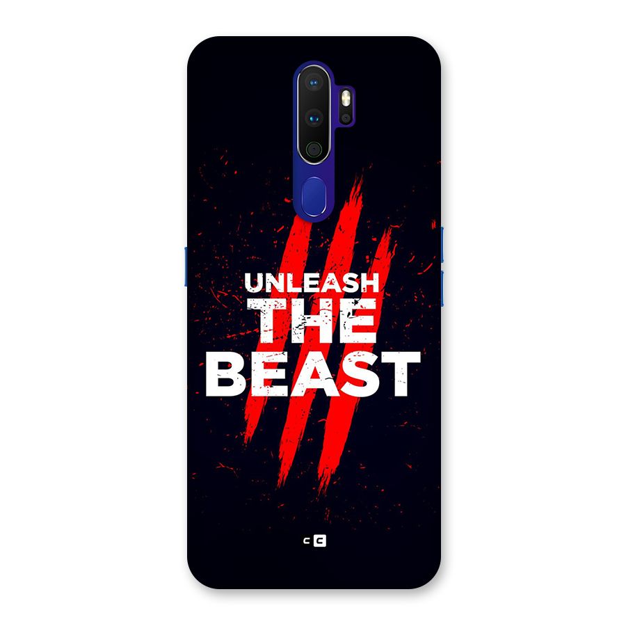 Unleash The Beast Back Case for Oppo A9 (2020)
