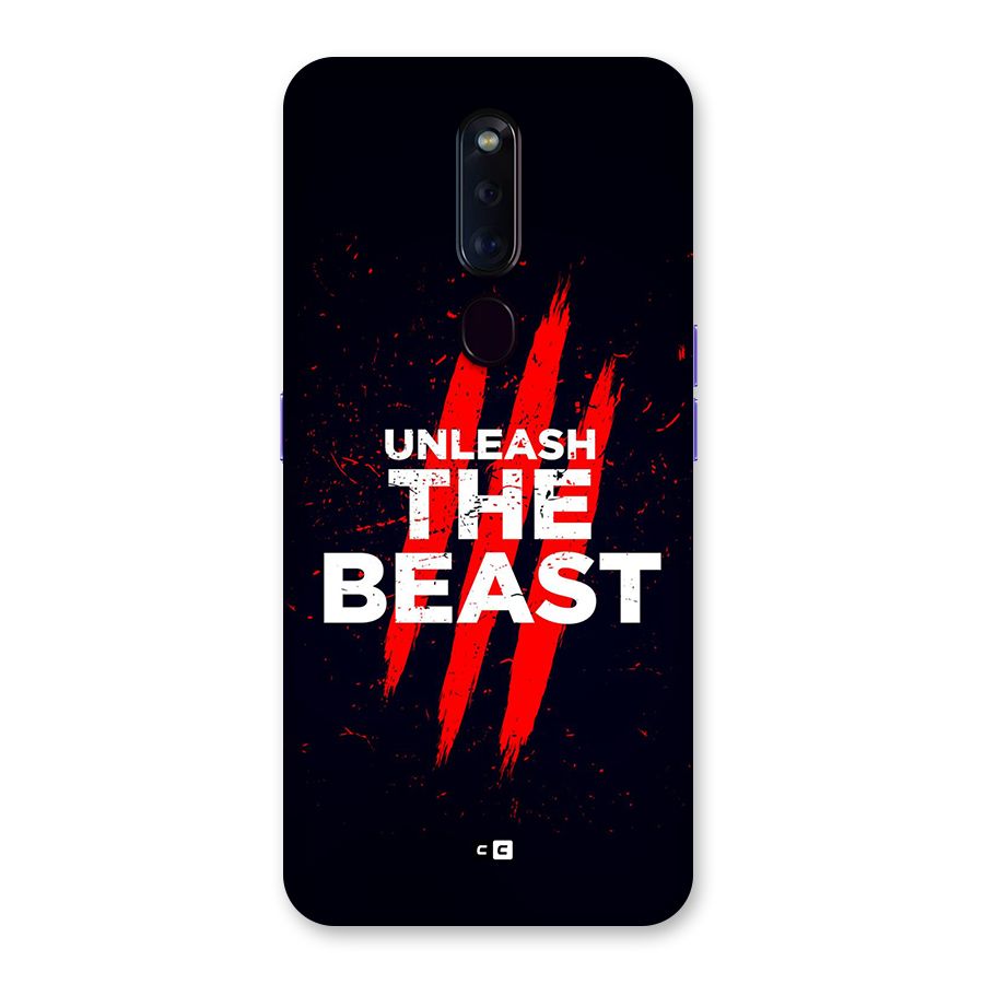 Unleash The Beast Back Case for Oppo F11 Pro