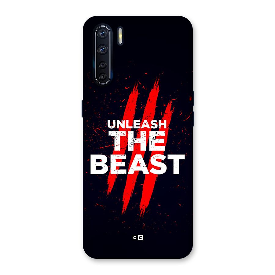 Unleash The Beast Back Case for Oppo F15