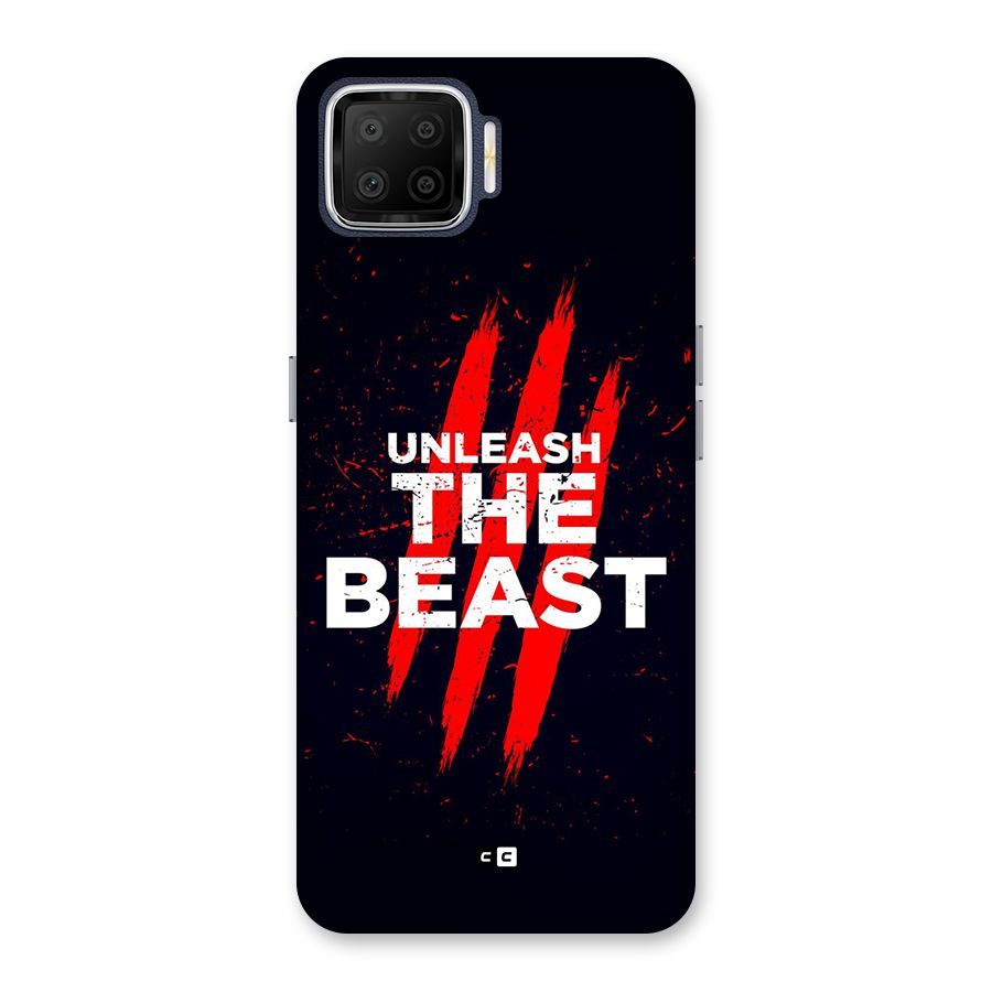 Unleash The Beast Back Case for Oppo F17
