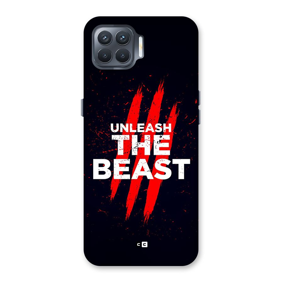 Unleash The Beast Back Case for Oppo F17 Pro