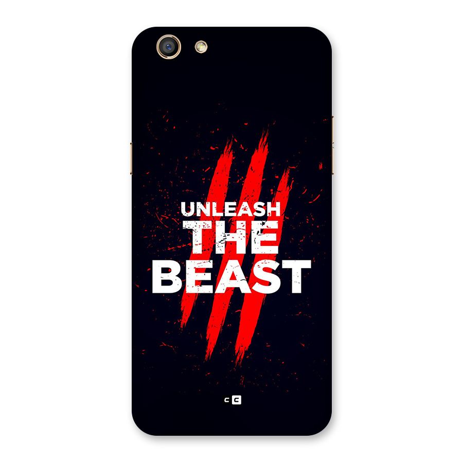 Unleash The Beast Back Case for Oppo F3