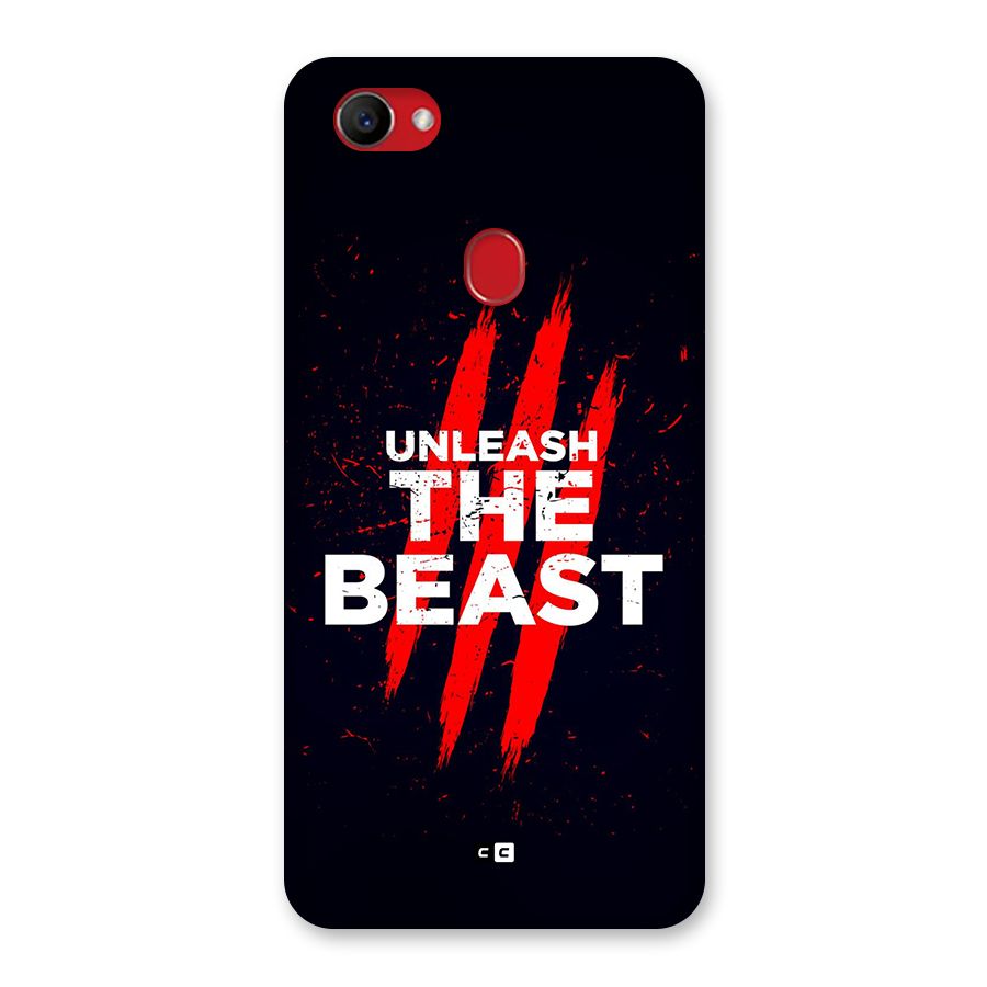 Unleash The Beast Back Case for Oppo F7