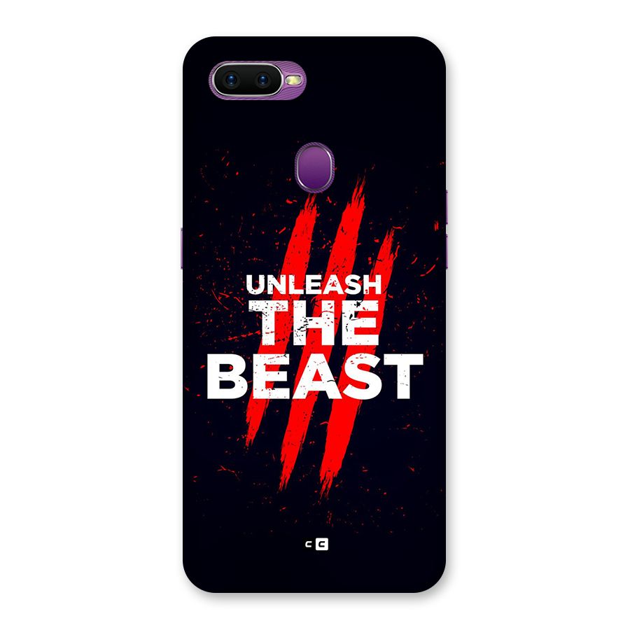 Unleash The Beast Back Case for Oppo F9