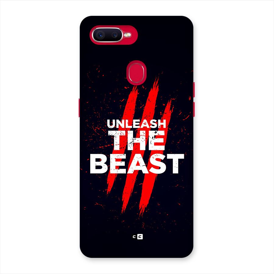Unleash The Beast Back Case for Oppo F9 Pro