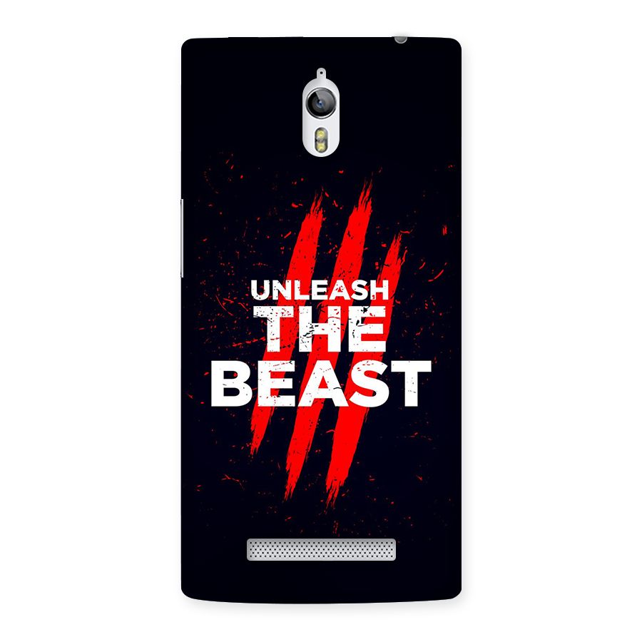 Unleash The Beast Back Case for Oppo Find 7