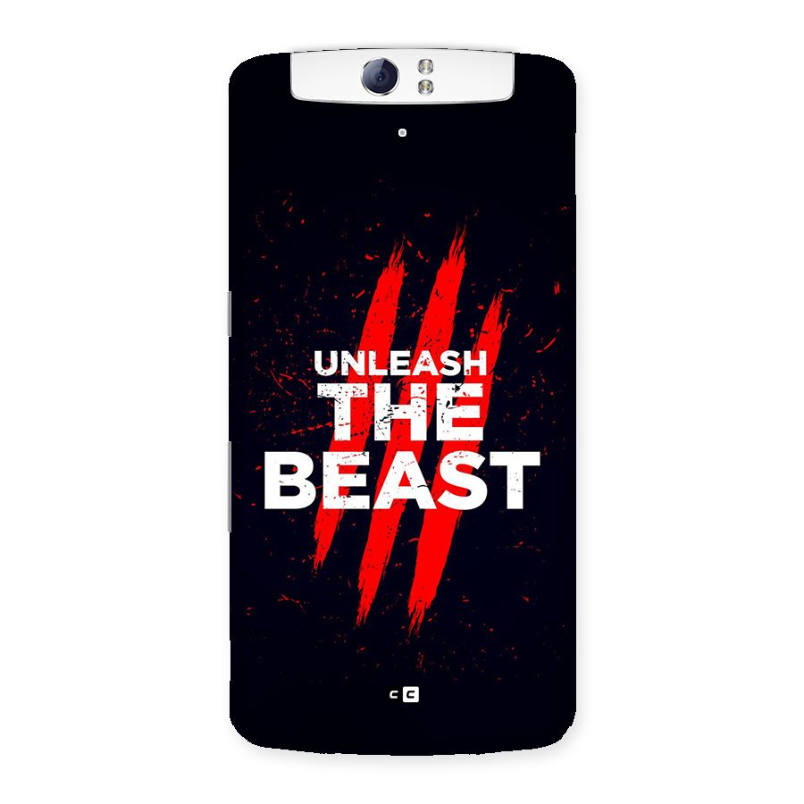 Unleash The Beast Back Case for Oppo N1