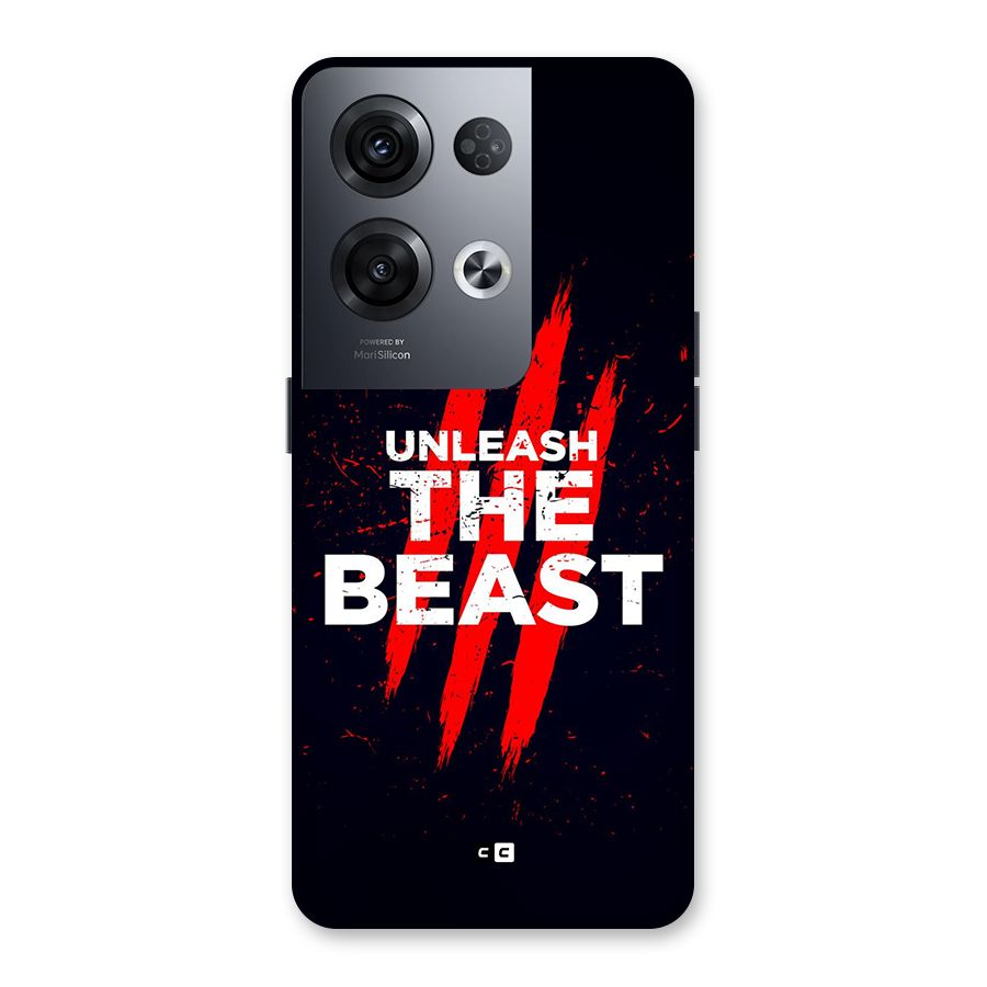 Unleash The Beast Back Case for Oppo Reno8 Pro 5G