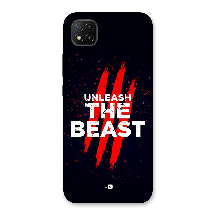 Unleash The Beast Back Case for Poco C3