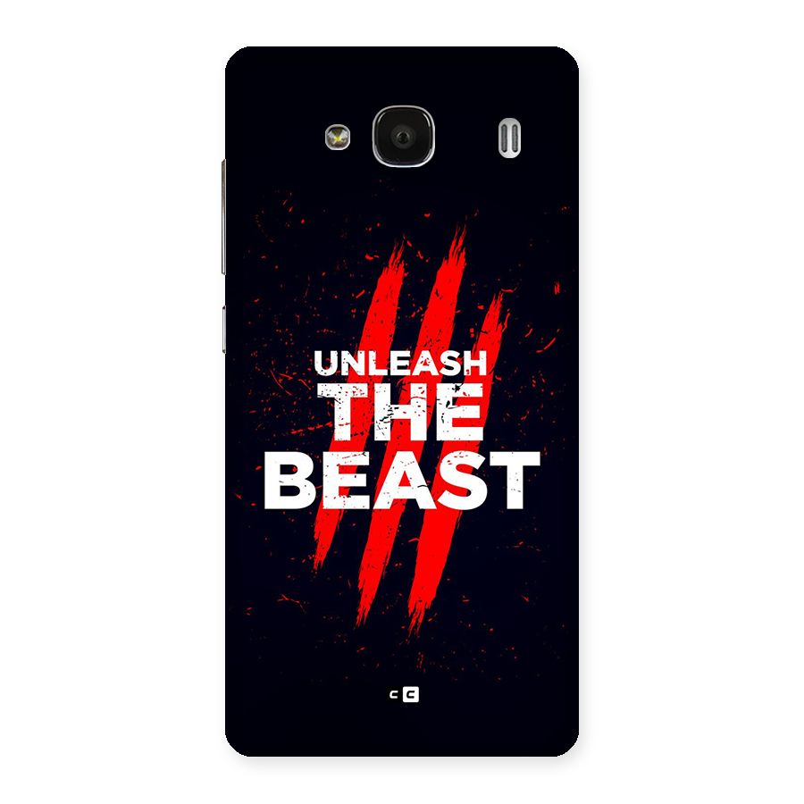 Unleash The Beast Back Case for Redmi 2