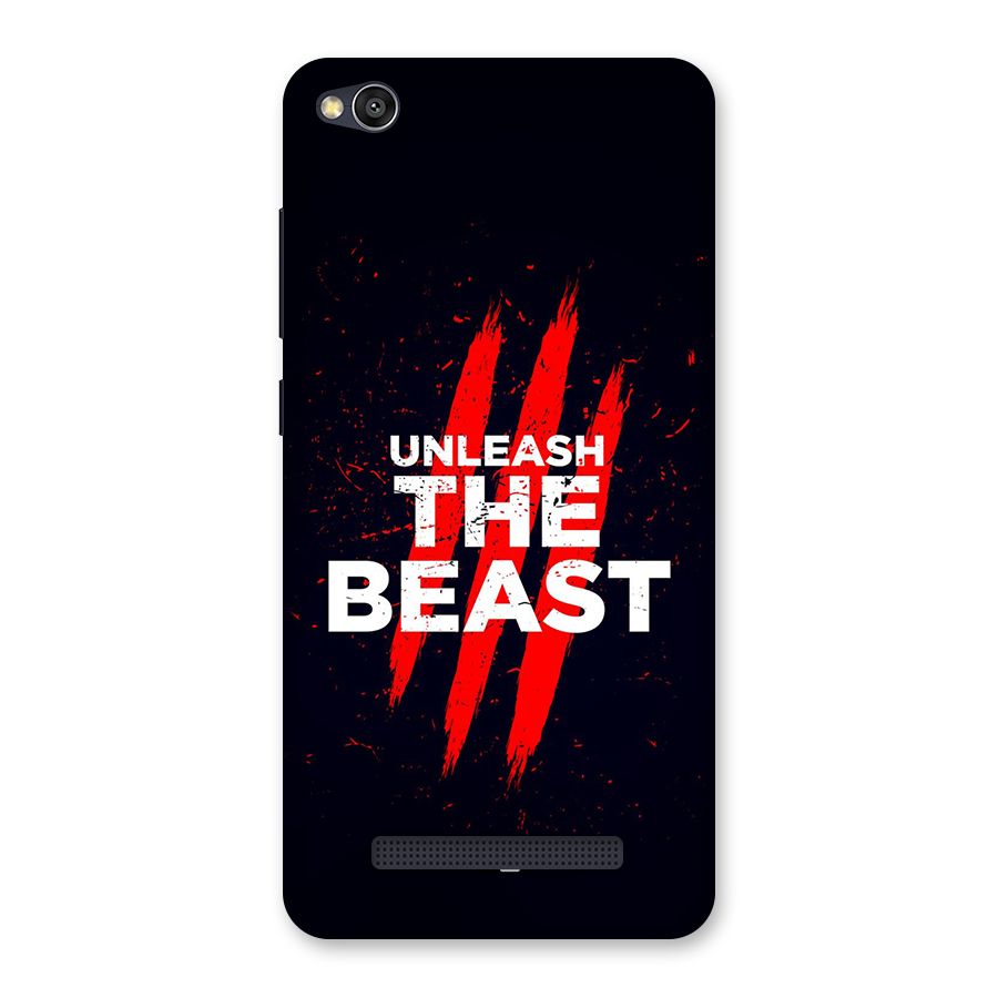Unleash The Beast Back Case for Redmi 4A