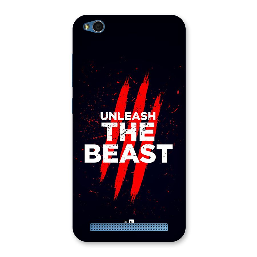 Unleash The Beast Back Case for Redmi 5A