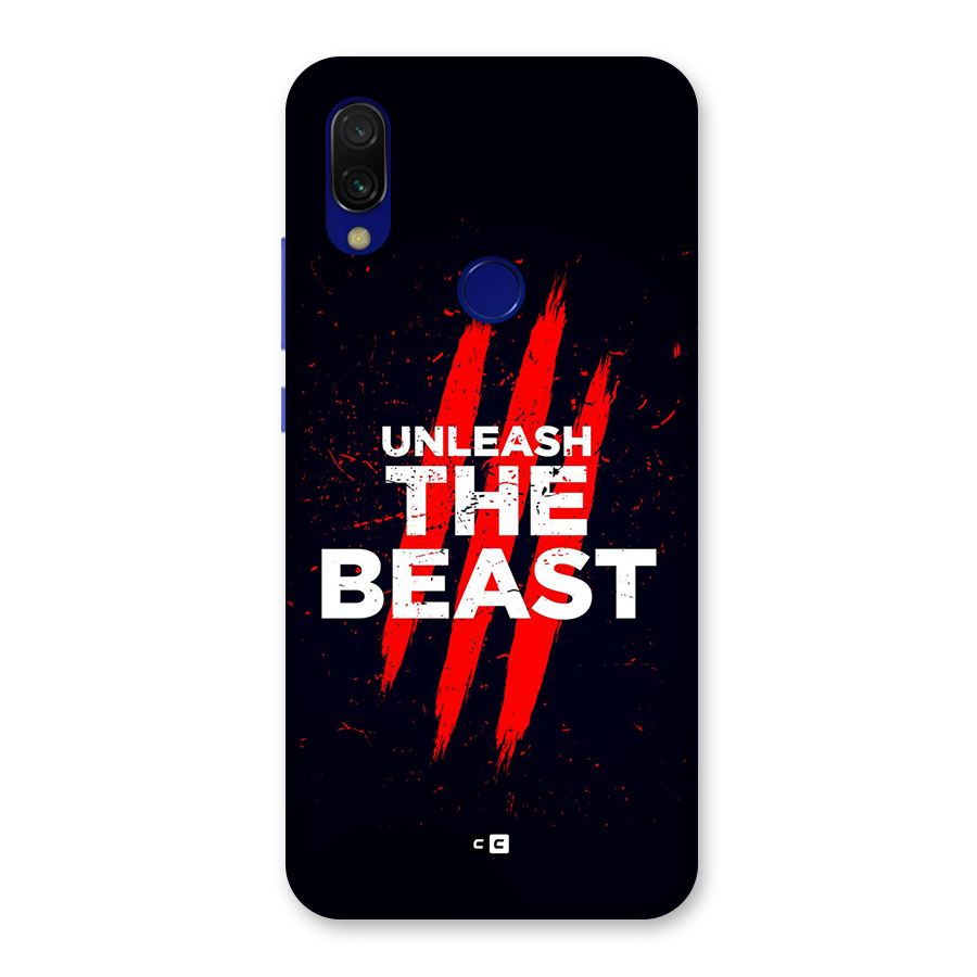 Unleash The Beast Back Case for Redmi 7
