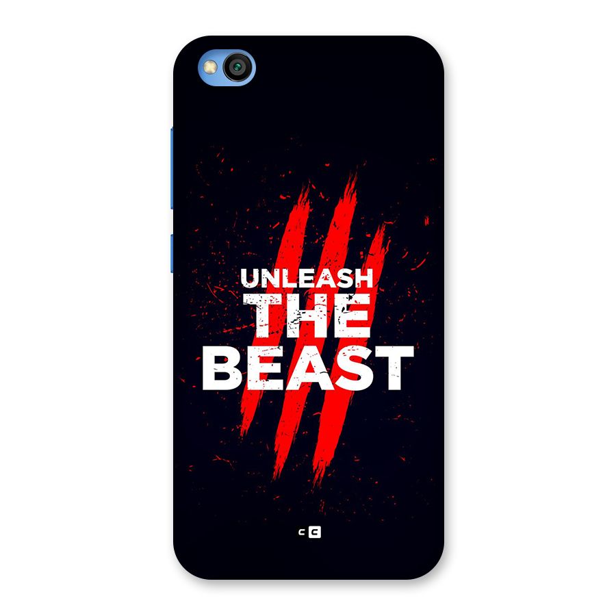 Unleash The Beast Back Case for Redmi Go