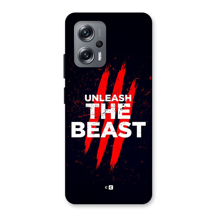 Unleash The Beast Back Case for Redmi K50i