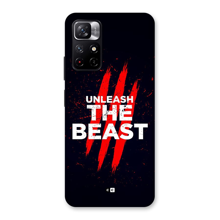 Unleash The Beast Back Case for Redmi Note 11T 5G