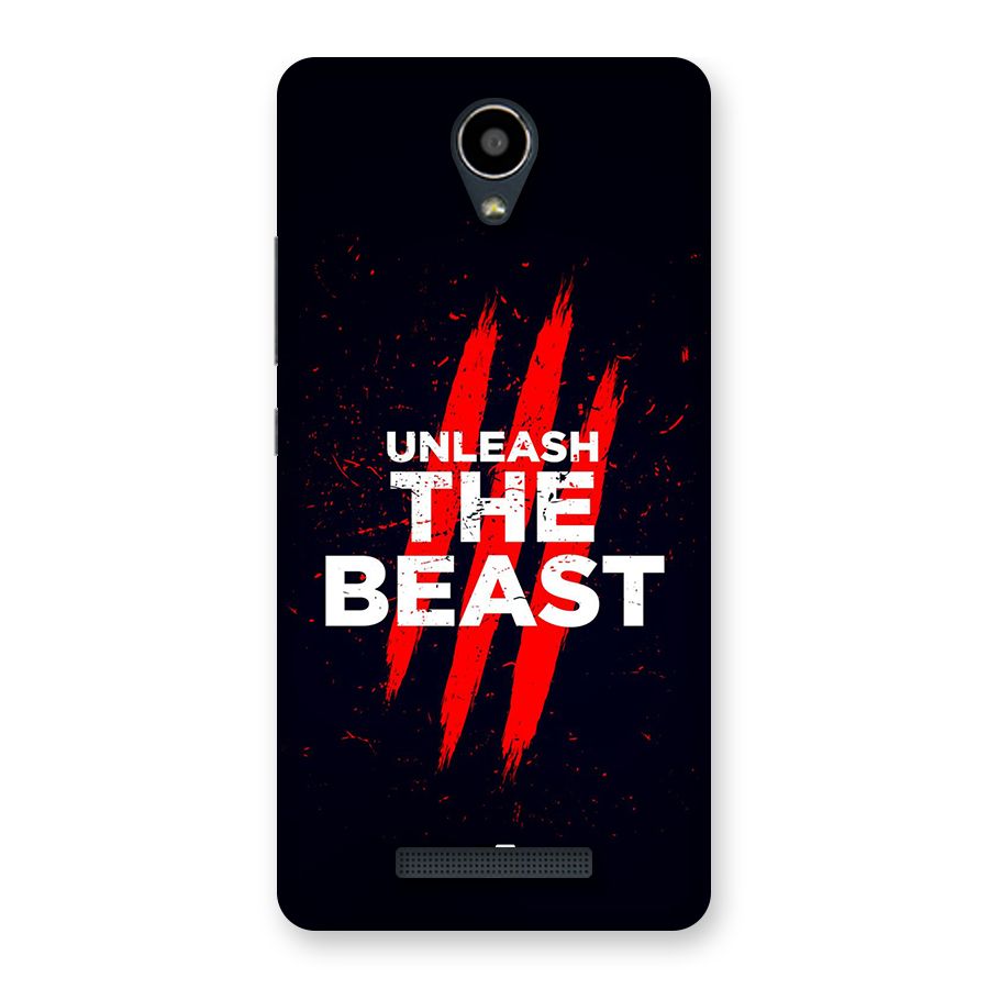 Unleash The Beast Back Case for Redmi Note 2
