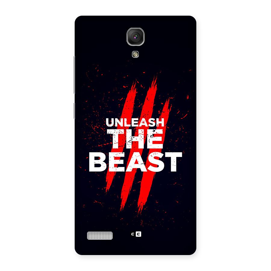 Unleash The Beast Back Case for Redmi Note Prime