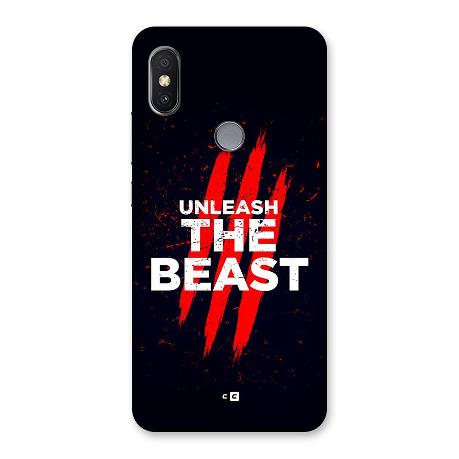 Unleash The Beast Back Case for Redmi Y2