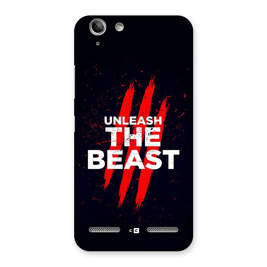 Unleash The Beast Back Case for Vibe K5