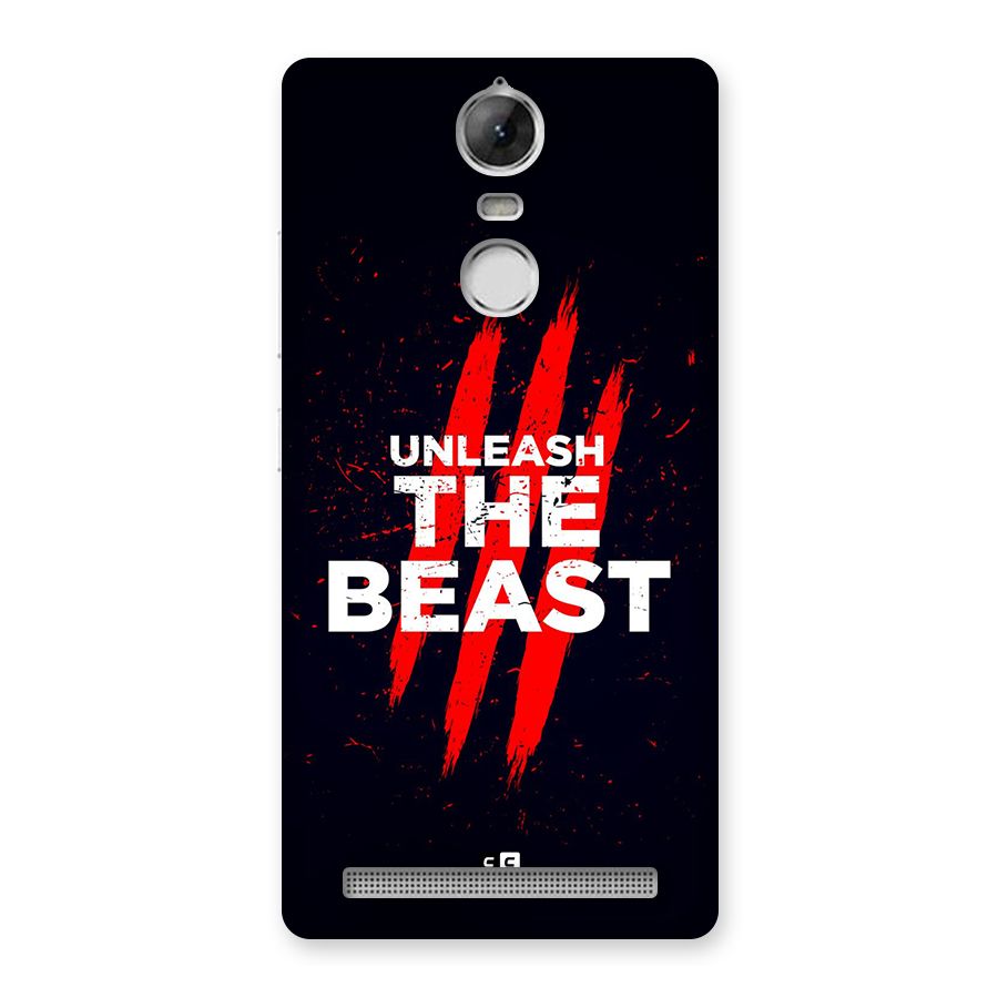Unleash The Beast Back Case for Vibe K5 Note