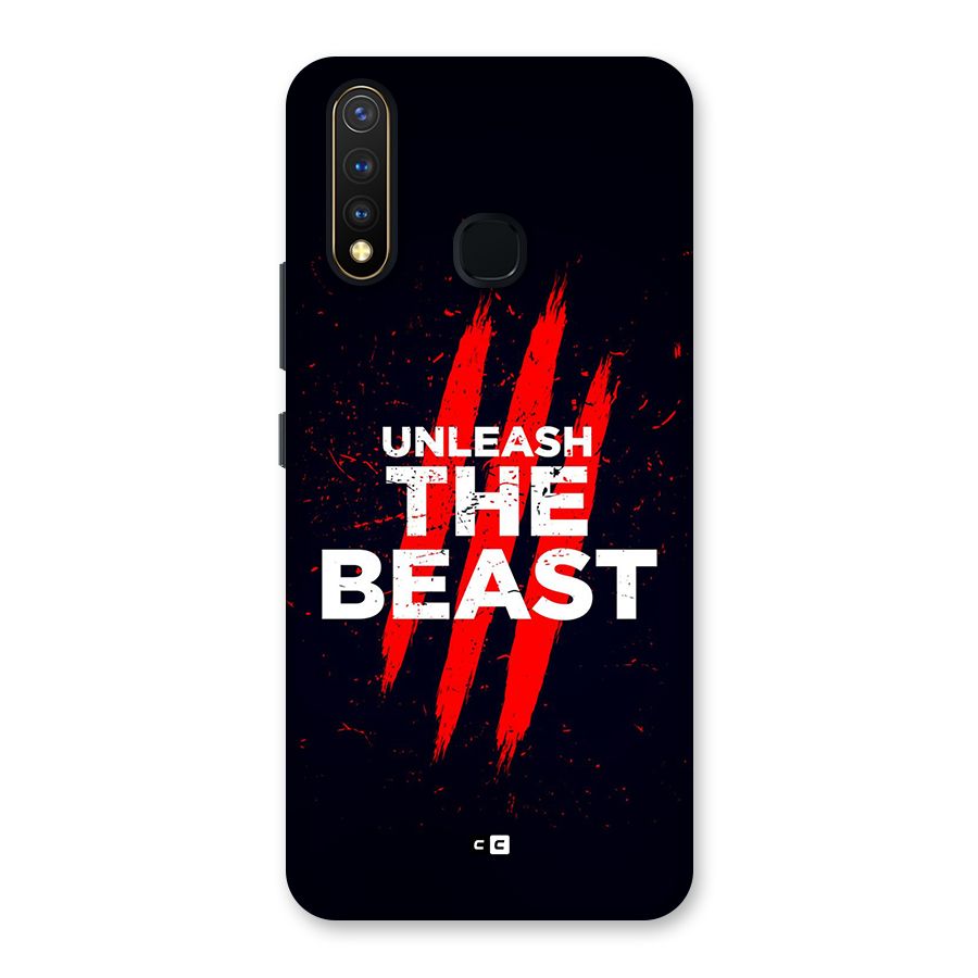 Unleash The Beast Back Case for Vivo U20