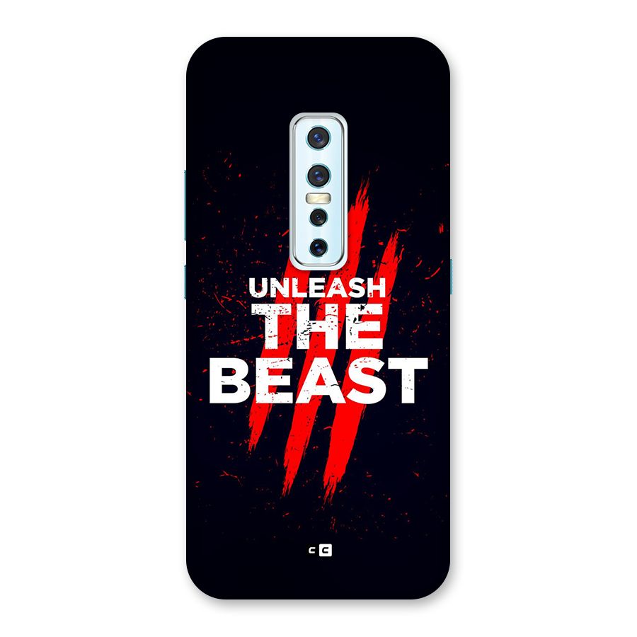 Unleash The Beast Back Case for Vivo V17 Pro