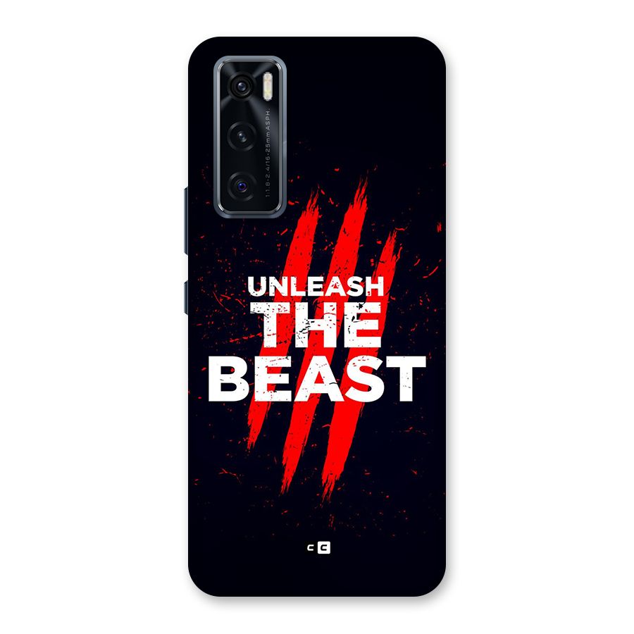Unleash The Beast Back Case for Vivo V20 SE