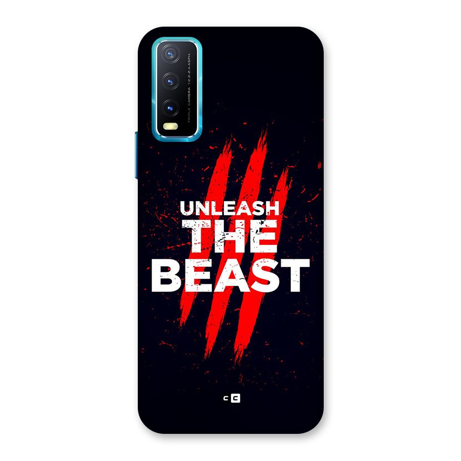 Unleash The Beast Back Case for Vivo Y20