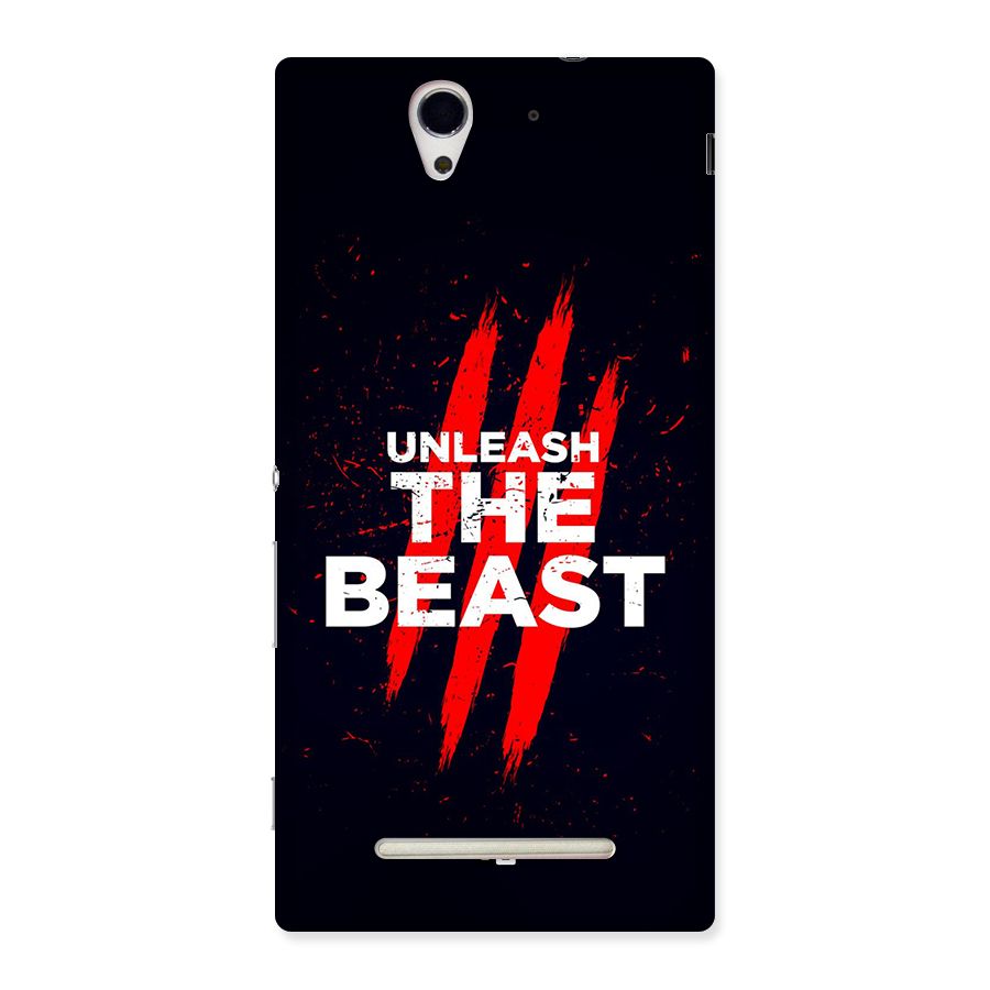 Unleash The Beast Back Case for Xperia C3