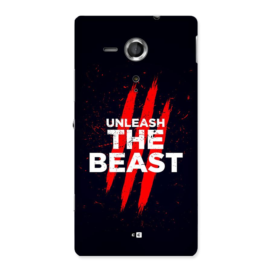 Unleash The Beast Back Case for Xperia Sp