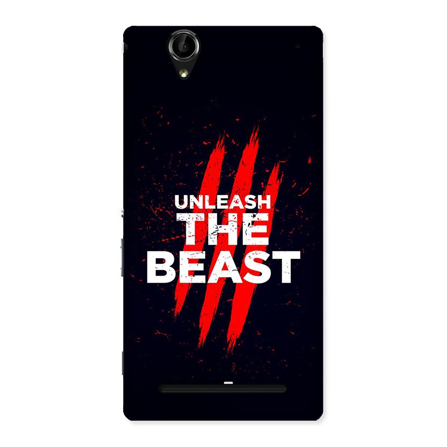 Unleash The Beast Back Case for Xperia T2